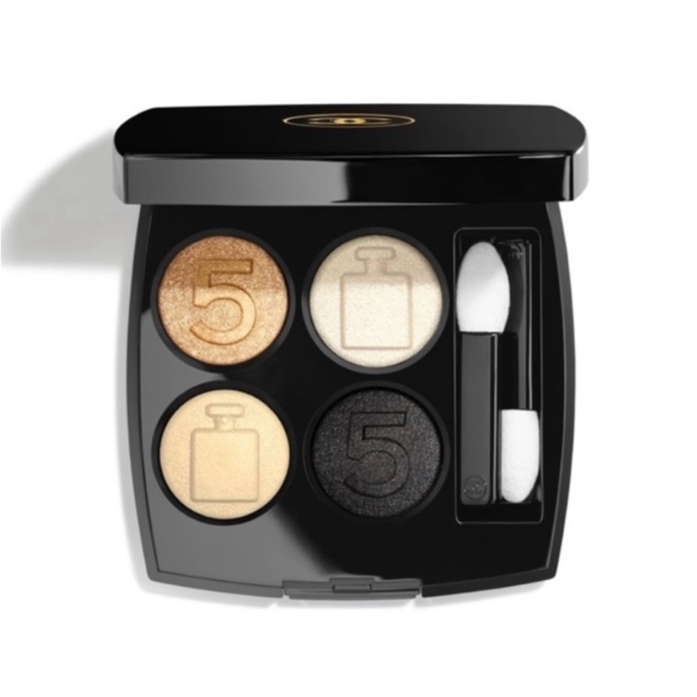 Chanel Eyeshadow Palette - Gold and Black